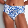 Seafolly Modern Marina Wide Side Retro Bikini Pant - Blue Fashion