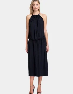 Gottex Moonlight Glow Halter Dress - Black Fashion