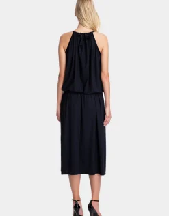 Gottex Moonlight Glow Halter Dress - Black Fashion
