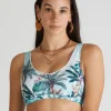 Aqua Blu Muse Lucy D/DD Cup Bikini Top - Multi Hot