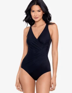 Miraclesuit Must Haves Oceanus Swimsuit - Black Outlet
