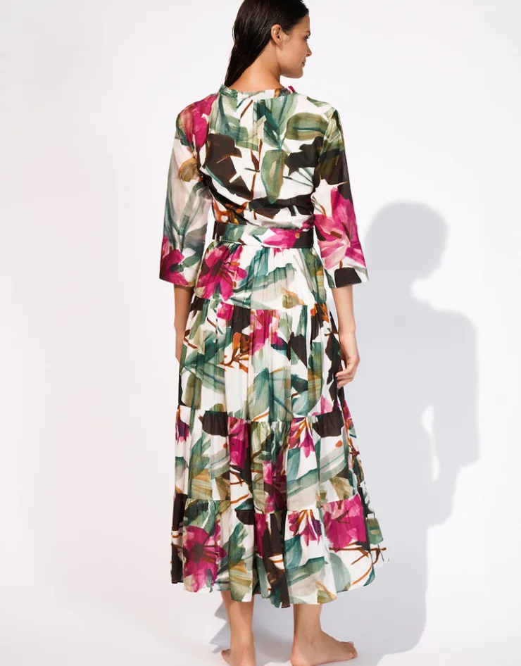 Maryan Mehlhorn Mystic Maxi Shirt Dress - Noble Exotic Fashion