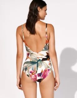 Maryan Mehlhorn Mystic Ruched Underwired Swimsuit - Noble Exotic Discount