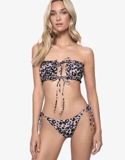PQ Swim Nala Remi Ruched Bandeau Bikini Top Online