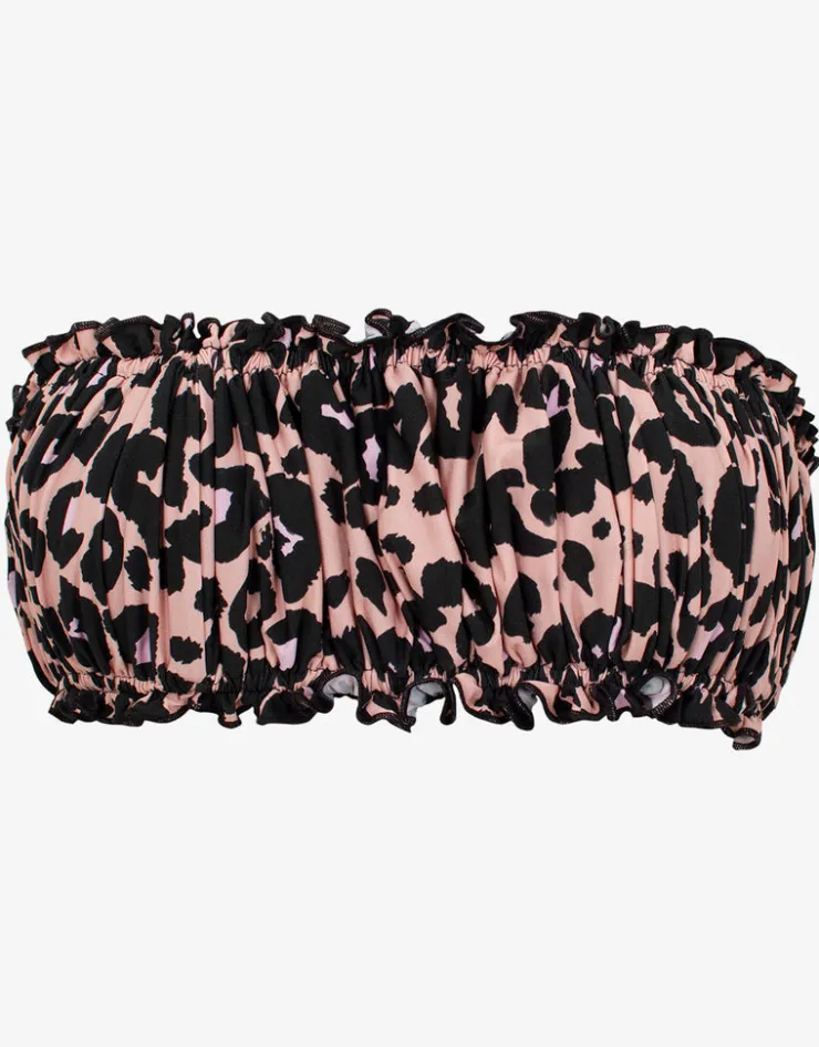 PQ Swim Nala Remi Ruched Bandeau Bikini Top Online