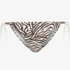 Heidi Klein Namibia Rope Tie Side Pant - Brown/White Fashion
