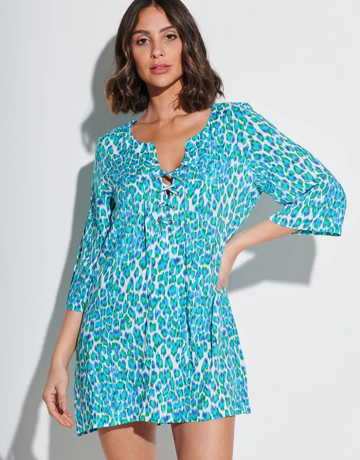 Tessy Nassau Tunic - Blue Sale