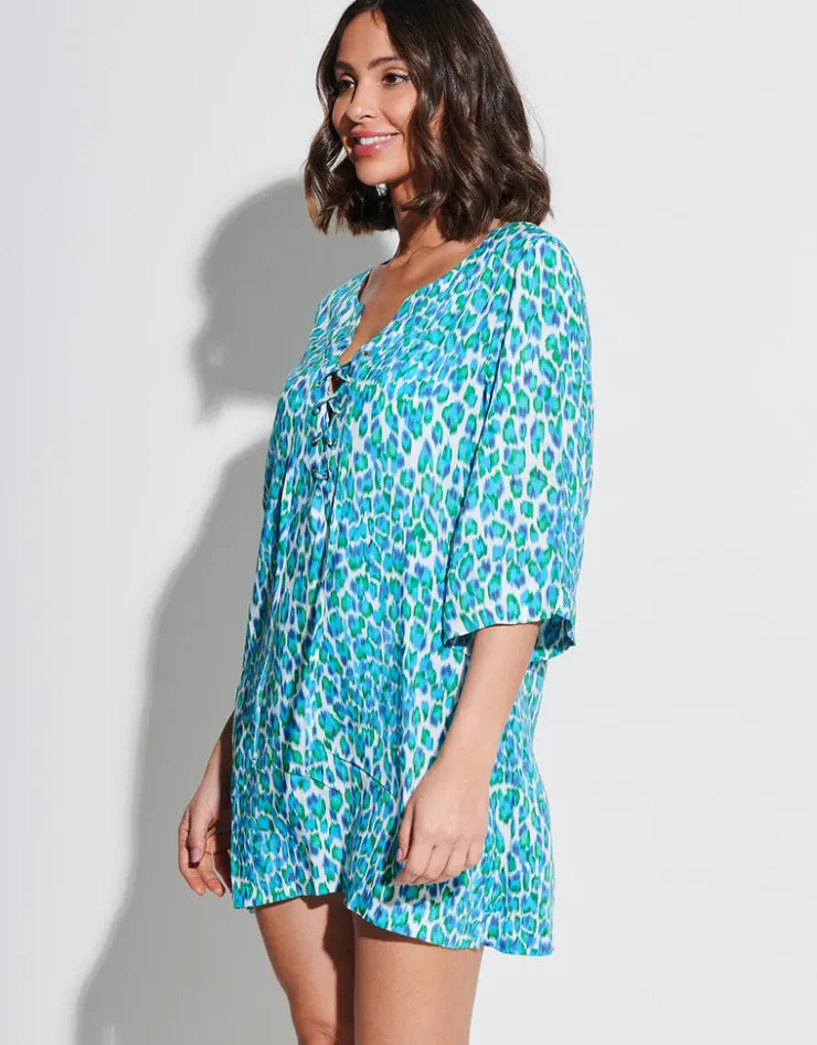 Tessy Nassau Tunic - Blue Sale
