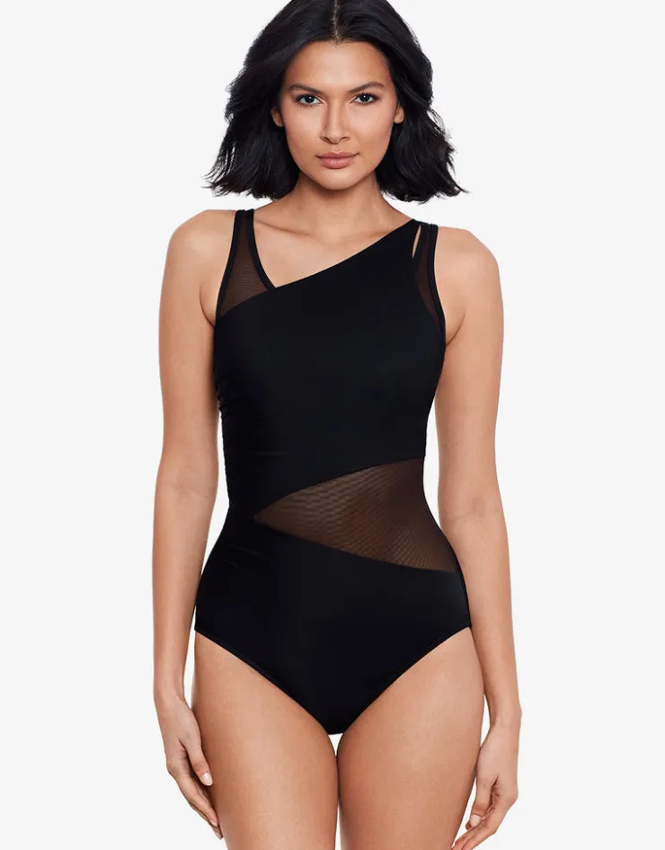 Miraclesuit Network Azura Swimsuit - Black Sale