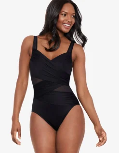 Miraclesuit Network Madero Swimsuit - Black Fashion