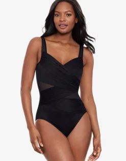 Miraclesuit Network Madero Swimsuit - Black Fashion