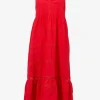 Heidi Klein Numana Scoop Neck Dress - Red New
