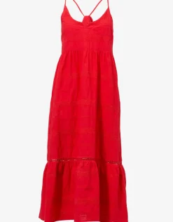 Heidi Klein Numana Scoop Neck Dress - Red New