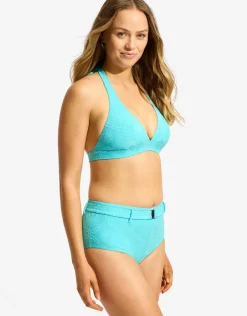 Seafolly Oasis Belted Hollywood Boyleg Bikini Pant - Atoll Online