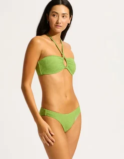 Seafolly Oasis Diamond Wire Bandeau Bikini Top - Sage Online