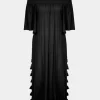 Watercult Off The Shoulder Dress - Black Sale