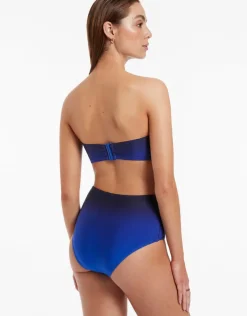 Jets Oia Sunset Minimal Bandeau Bikini Top - Ocean Sale