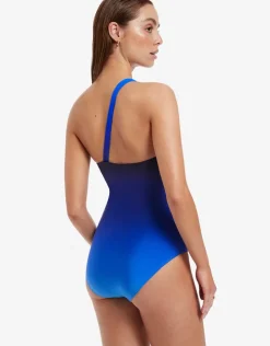 Jets Oia Sunset One Shoulder Swimsuit - Ocean Online