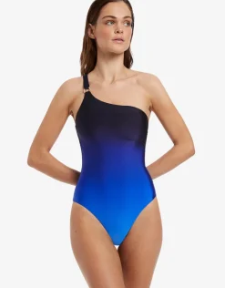Jets Oia Sunset One Shoulder Swimsuit - Ocean Online