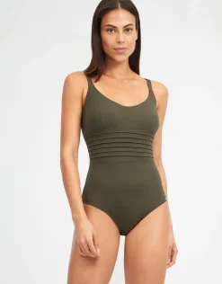 Nuria Ferrer Olivia Freedom Tank Swimsuit - Khaki Online