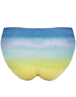 Watercult Ombre Flow High Leg Bikini Pant - Aqua Shades Online