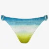 Watercult Ombre Flow Ring Side Bikini Pant - Aqua Shades Outlet