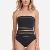 Gottex Onyx Bandeau Swimsuit - Black Sale