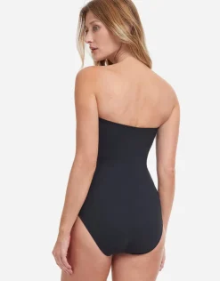 Gottex Onyx Bandeau Swimsuit - Black Sale