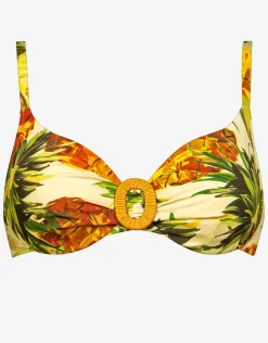 Maryan Mehlhorn Optimist Underwired Bikini Top - Pina Colada Outlet
