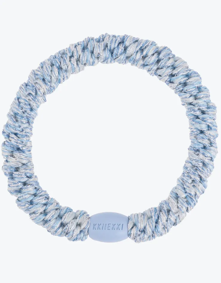 Kknekki Original Hair Tie - Baby Blue Glitter Fashion