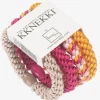 Kknekki Original Hair Tie Bundle -Ivory, Pink and Golden Yellow New