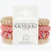 Kknekki Original Hair Tie Bundle - Soft Coral and Beige Hot