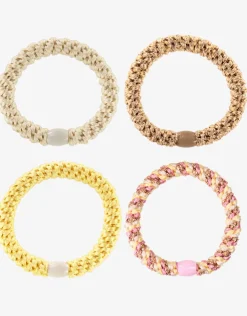 Kknekki Original Hair Tie Bundle - Pale Golds, Yellow and Pink Mix Online