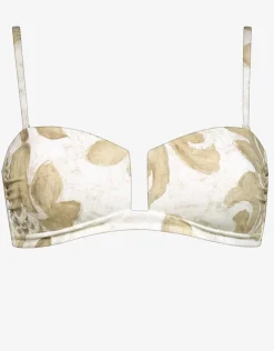 Maryan Mehlhorn Ornation Bandeau Bikini Top - Canvas Sand Clearance