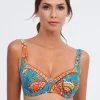 Nuria Ferrer Ornela Underwired Bikini Top - Mutli Hot