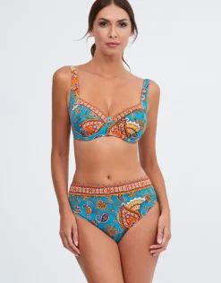 Nuria Ferrer Ornela Underwired Bikini Top - Mutli Hot
