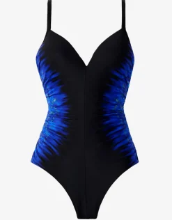 Miraclesuit Paka Mayan Temptation Swimsuit - Blue/Black Best