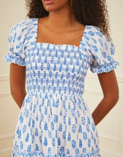 Pink City Prints Palermo Dress - Jodhpur Buta Clearance