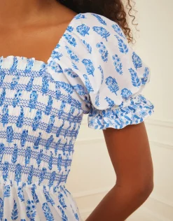 Pink City Prints Palermo Dress - Jodhpur Buta Clearance