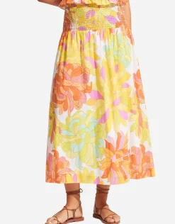 Seafolly Palm Springs Shirring Skirt - Limelight Online