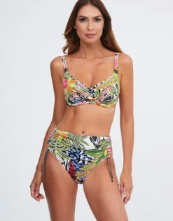 Nuria Ferrer Palm Underwired Bikini Top - Multi Discount
