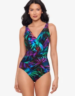 Miraclesuit Palma Paradiso Oceanus Swimsuit - Multi New