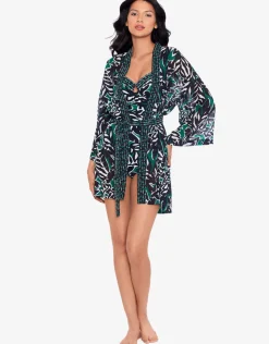 Miraclesuit Palma Verde Kimono - Green Online