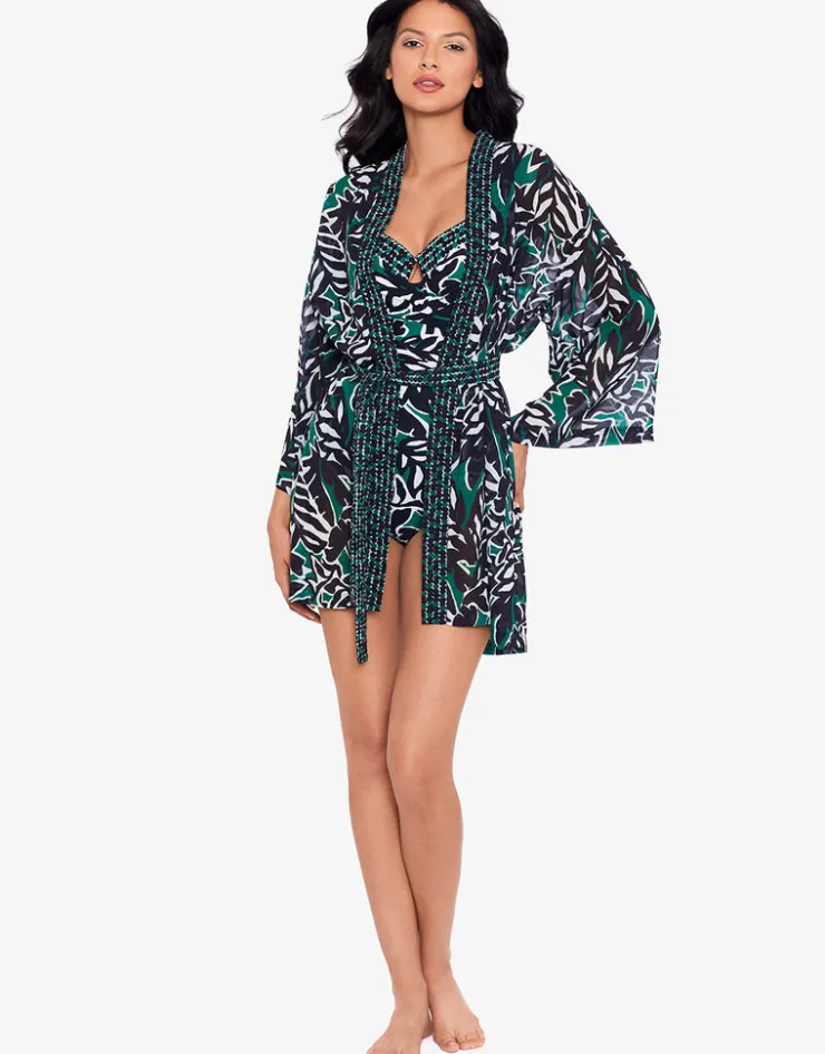Miraclesuit Palma Verde Kimono - Green Online