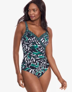 Miraclesuit Palma Verde Sanibel Swimsuit - Green Hot