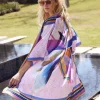 Gottex Paradiso Belted Kimono - Multi Best
