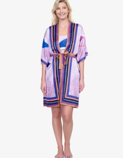 Gottex Paradiso Belted Kimono - Multi Best
