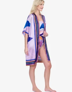 Gottex Paradiso Belted Kimono - Multi Best