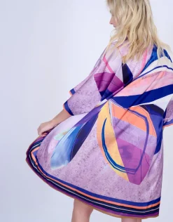 Gottex Paradiso Belted Kimono - Multi Best