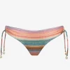 Watercult Pastel Sunset Bikini Pant - Pink Stripe Clearance